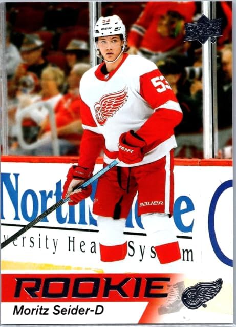 2021-22 Moritz Seider Star Rookies Box Set Rookie Card RC #20 WN17