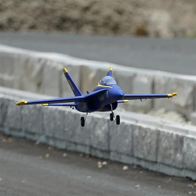 F-18 Hornet Twin 40mm EDF RC Airplane PNP (Transmitter Receiver or Battery not Included) (Blue)