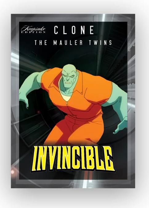 2025 Invincible Season 1 Keepsake Premiere Blaster: 8 Packs Per Box One Guaranteed Relic Chase Rare Autos and Patches