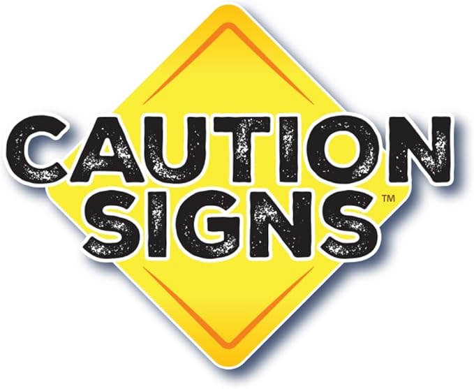 Wacky Wizard Games Caution Signs: A Hilarious Quick-Sketch Party Game