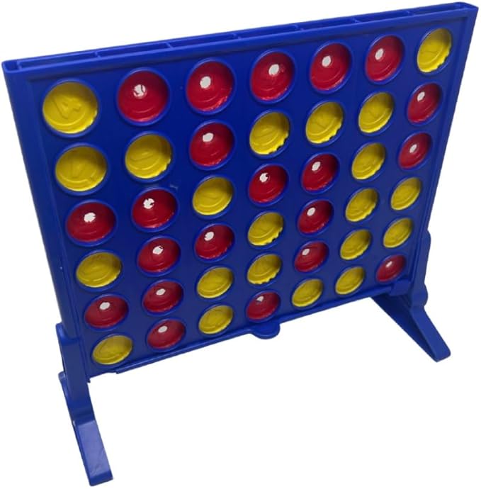 Join Four (Tactile) for The Blind Visually Impaired and Sighted Vertical Strategy Game Make a Line of Four Discs