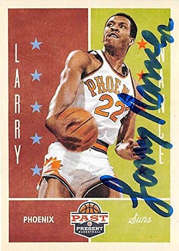 Autograph Warehouse 291655 2013 Panini Past &amp Present Larry Nance Autographed Basketball Card - Phoenix Suns