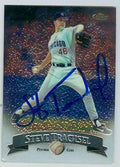 Sports Memorabilia Autograph Warehouse 248436 Steve Trachsel Autographed Baseball Card - Chicago Cubs 1998 Topps Finest - No. 49