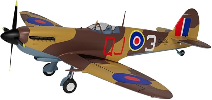 Spitfire 1.2m Warbird RC Airplane RC Fighter PNP (Transmitter Receiver or Battery NOT Included) (Brown)