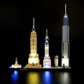 Lightailing Light Set for (Architecture New York City) Building Blocks Model - Led Light kit Compatible with Lego 21028(NOT Included The Model)