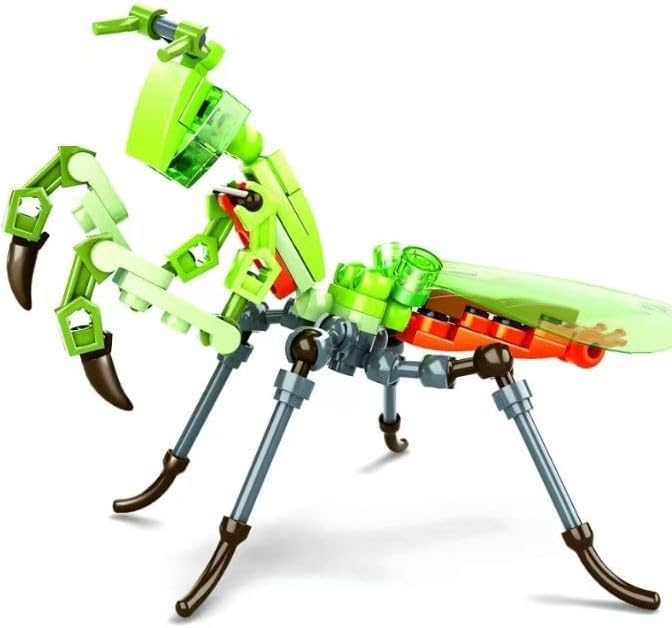 Inspired Insect Collection Building Set Scorpion Spider Beetle Butterfly &amp Mantis Display Models Creative STEM Educational Toy &amp Home Décor Gift for Kids Teens &amp Adults