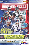 2017 Panini Rookies &amp Stars NFL Football HUGE 60 Card Factory Sealed HANGER Box with 3 EXCLUSIVE PURPLE PARALLELS! Look for RC &amp Autos of PATRICK MAHOMES Mitch TrubiskyDeshaun Watson &amp M