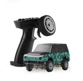 Mini RC Crawler Truck 4x4 1/64 Scale 2.5 KM/H RTR RC Car RC Rock Climbing Hobby Remote Control Car Off-Road Vehicle RC Buggy with LED Lights Ready-to-Run for Adults