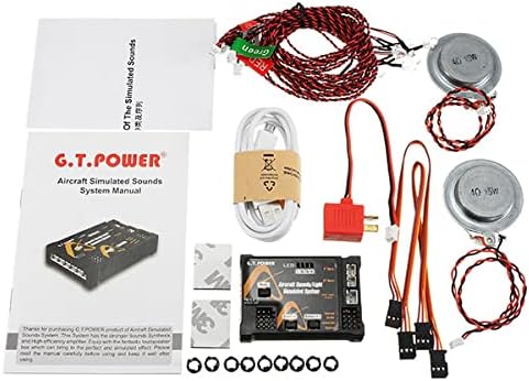 STARC GT Power Aircraft Simulated Sounds Light System V1 for RC Airplane Remote Control Helicopter