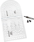 XL Cribbage Board Templates 2-Player Curved Track