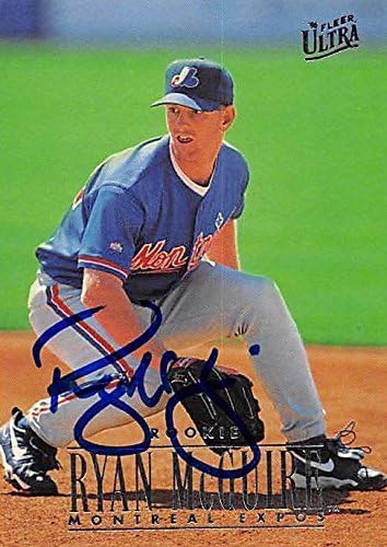 Sports Memorabilia Autograph Warehouse 244740 Ryan McGuire Autographed Baseball Card - Montreal Expos FT 1996 Fleer Ultra - No. 505 Rookie