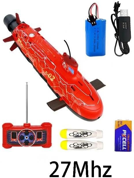 RC Boat Remote Control Seawolf Submarine Diving Racing Ship in Pools Lake Ponds Best Gift for Adults &amp Kids