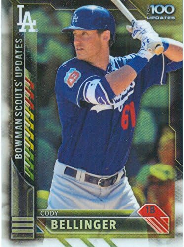 2016 Bowman Chrome Top 100 Cody Bellinger Rookie Card