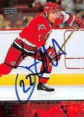 Sports Memorabilia Autograph Warehouse 224089 Sean Hill Autographed Hockey Card - Carolina Hurricanes FT 2003 Upper Deck - No. 36