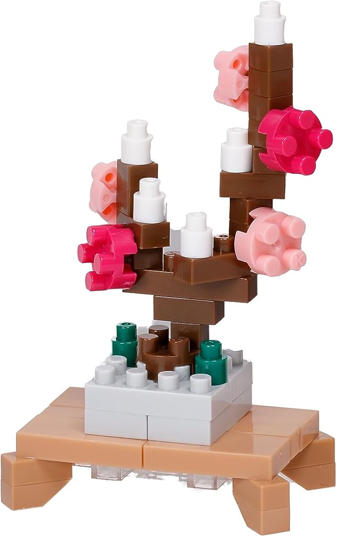 nanoblock - Landscapes - Bonsai Tree Assortment 1 (Blind Box Complete Set) mininano Series Building Kit