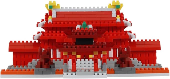 Nanoblock Shuri Castle construction toy NBM-030 multicolored