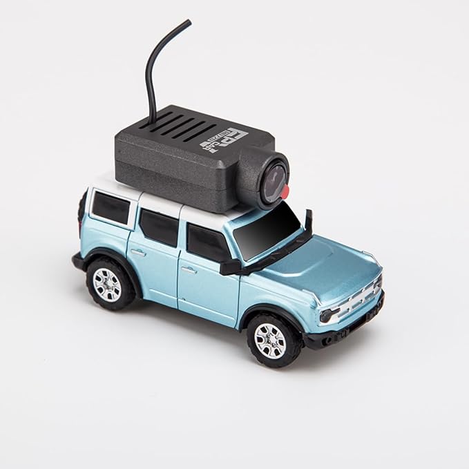 Aetheria WL Mini RC Car with HD FPV Camera 1/64 Remote Control Car FPV RC Drift Cars with LED Ambient Lights &amp Interactive Controls &amp 3-Speed Modes Gift for Adult (Green)