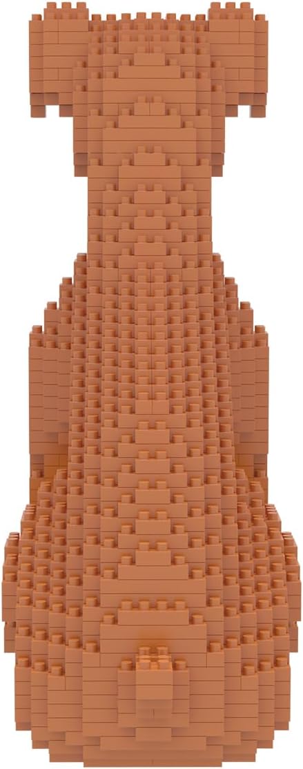 Larcele Micro Dog Building Blocks Mini Pet Building Toy Bricks 1061 Pieces KLJM-02(Boxer)