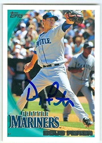 Sports Memorabilia Autograph Warehouse 247173 Doug Fister Autographed Baseball Card - Seattle Mariners 2010 Topps - No. 421