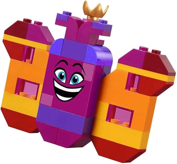 LEGO THE LEGO MOVIE 2 Queen Watevra’s Build Whatever Box! 70825 Pretend Play Toy and Creative Building Kit for Girls and Boys 2019 (455 Pieces)