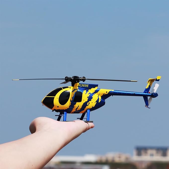 RC ERA C184 MD500 RC Helicopter for Beginners Gyro &amp Optical Sensor Stabilized Easy to Fly 2.4GHz 4CH Flybarless RTF Remote Control Helicopter