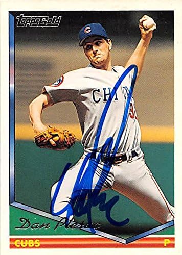 Sports Memorabilia Autograph Warehouse 248494 Dan Plesac Autographed Baseball Card - Chicago Cubs 1994 Topps - No. 215 Gold