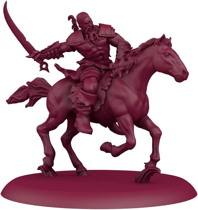 CMON A Song of Ice and Fire Tabletop Miniatures Dothraki Veterans Unit Box - Fearless Warriors of The Great Grass Sea Strategy Game for Adults Ages 14+ 2+ Players 45-60 Minute Playtime Made