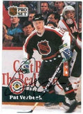 Autograph Warehouse 291341 1991 Pat Verbeek Autographed No.303 Hockey Card - Colorado Rockies44 FT