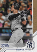 2017 Topps Series 1 Aaron Judge Salute - New York Yankees Baseball Rookie Card #S-73