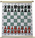 Wholesale Chess 28 Magnetic Chess Demo Board - 3 Squares Large Black &amp Red Pieces 2 Players Ages 12+