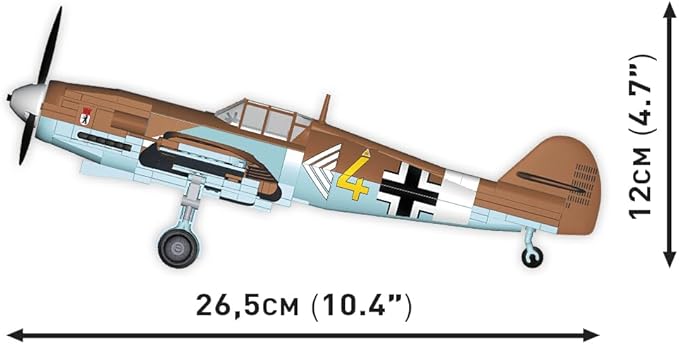 COBI Historical Collection WWII Messerschmitt BF 109 G Plane