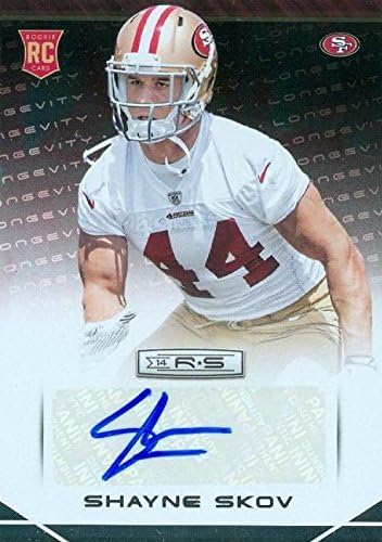 Sports Memorabilia Autograph Warehouse 249526 Shayne Skov Autographed Football Card - San Francisco 49ers Stanford 2014 Panini R&ampS - No. 183 Rookie
