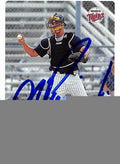 Sports Memorabilia Autograph Warehouse 246437 A.J. Pierzynski Autographed Baseball Card - Minnesota Twins 2002 Topps Total - No. 256