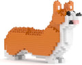 JEKCA Welsh Corgi Mini 01S | Mini Dog Plastic Building Blocks | Age 14+
