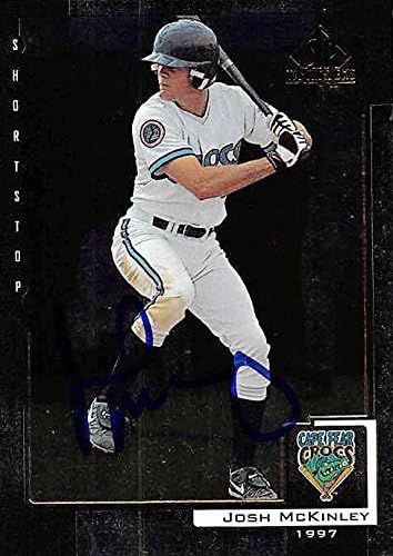 Sports Memorabilia Autograph Warehouse 244758 Josh McKinley Autographed Baseball Card - Montreal Expos FT 1999 Upper Deck Top Prospects - No. 61 Rookie