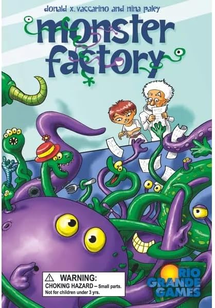 Rio Grande Games Monster Factory Board Game for 2-6 Players Ages 5 Plus