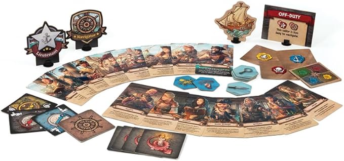 Outset Media Feed The Kraken Essential Edition - A Sailor's Favorite Deduction Game - for 5 to 11 Players Ages 12 and up