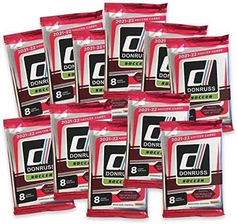 2021-22 Panini Soccer Donruss Soccer Trading Card Blaster Box