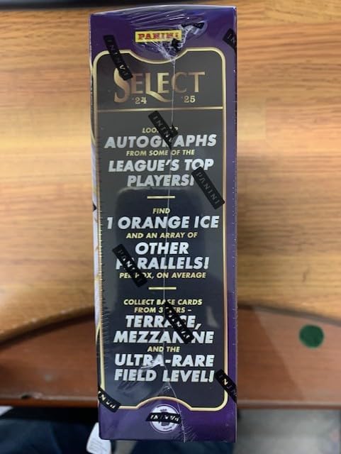 2024-25 Panini Select Premier League Soccer EPL Mega Box with 60 Trading Cards