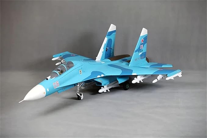 Fms Rc Plane 6 Channel Remote Control Airplane SU-27 70mm Ducted Fan 12-Blade EDF Rc Planes for Adults PNP (No Radio Battery Charger)