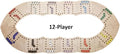 uDog Board Game | Old-Fashioned Fun for 2–12 Players | Handmade in The USA | Durable Wooden Pieces to Last a Lifetime | Family Game Night (12 Player)