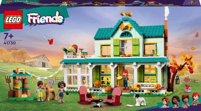 LEGO Friends Autumn's House 41730 Dolls House Playset with Accessories Toy Horse &amp Mia Mini-Doll Toys for Girls and Boys 7 Plus Years Old Birthday Gift Idea