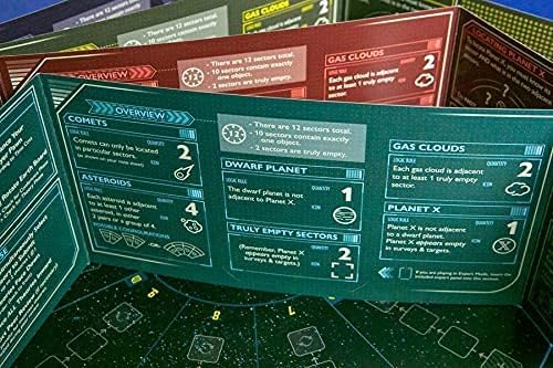 Renegade Game Studios Search for Planet X Board Game 1-4 Players Strategy Deduction with App