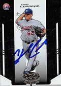 Autograph Warehouse 244772 Chad Cordero Autographed Baseball Card - Montreal Expos44 FT 2004 Leaf Certified Materials - No. 30