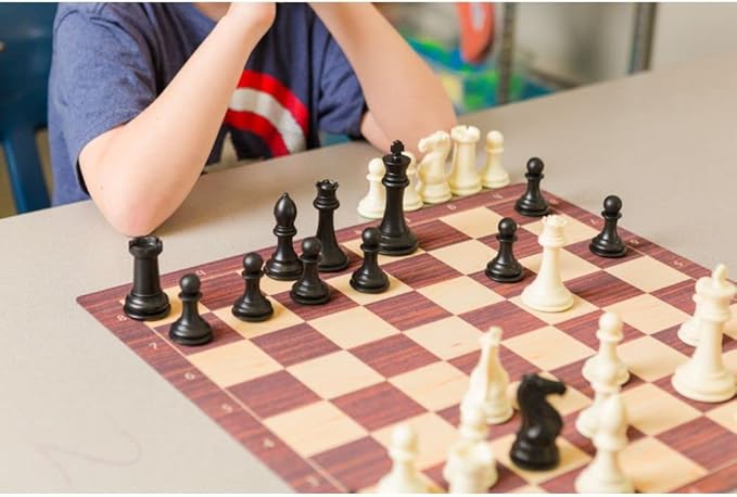 The House of Staunton The World's Greatest Chess Set® - Quadruple Weighted (Indian Rosewood)