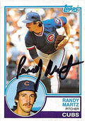 Sports Memorabilia Autograph Warehouse 245819 Randy Martz Autographed Baseball Card - Chicago Cubs 1983 Topps - No. 22