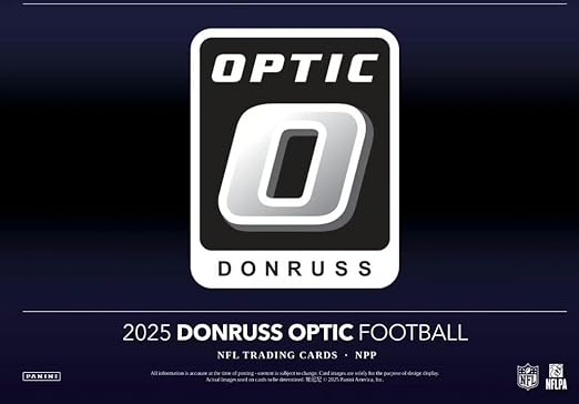 NEW 2025 Donruss OPTIC Sealed Football Card Blaster Box