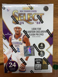 2024-25 Select NBA Basketball Factory Sealed Blaster Box (24 Cards) Retail Exclusive Inserts.