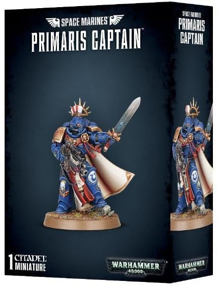 Games Workshop 99120101179 Space Marines Primaris Captain Plastic Kit for 12 years to 99 years