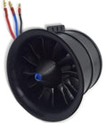 DD 90mm EDF 12 Blades Ducted Fan with 1450KV RC Brushless Motor Balance Tested for EDF 6S RC Jet Airplane